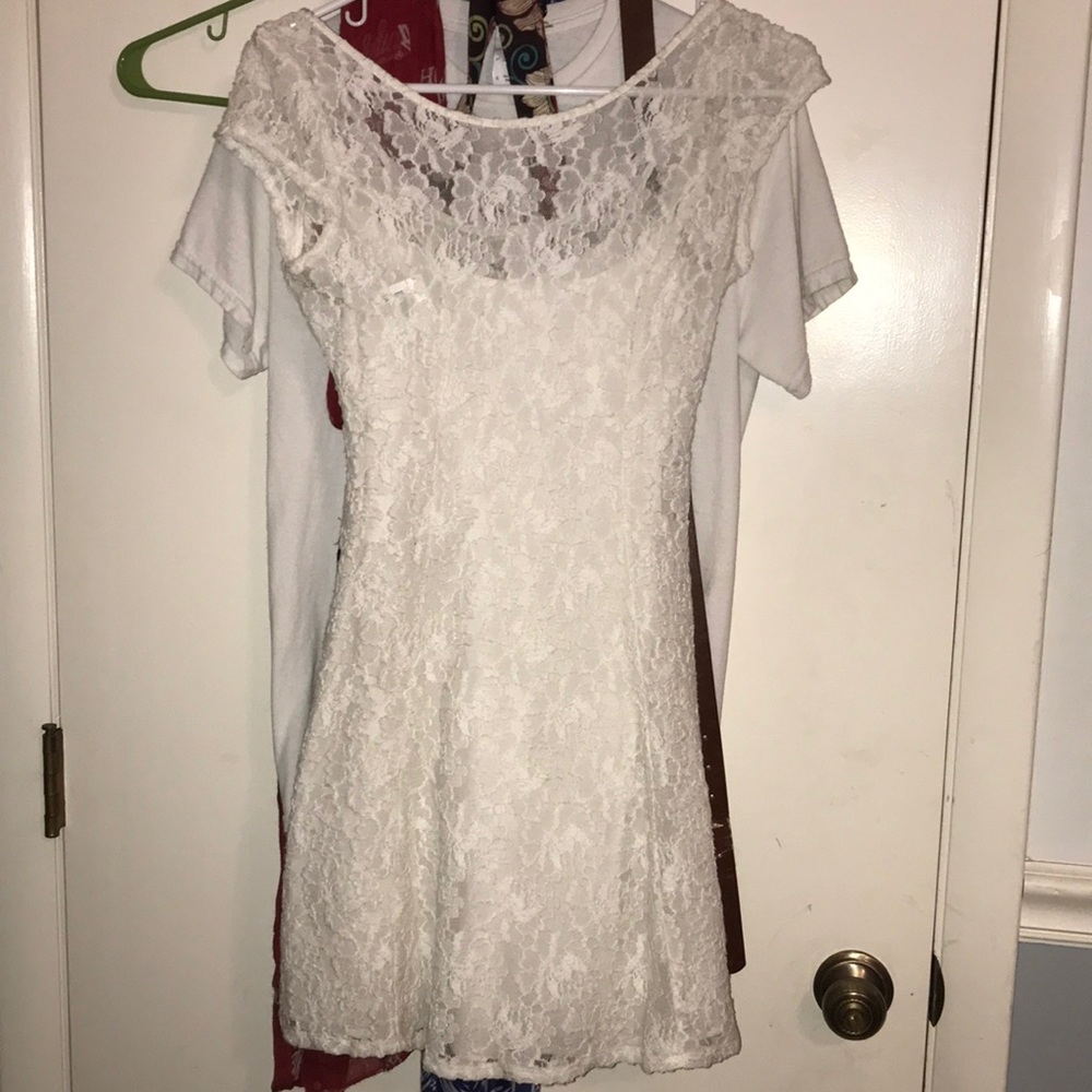 White Lace Dress